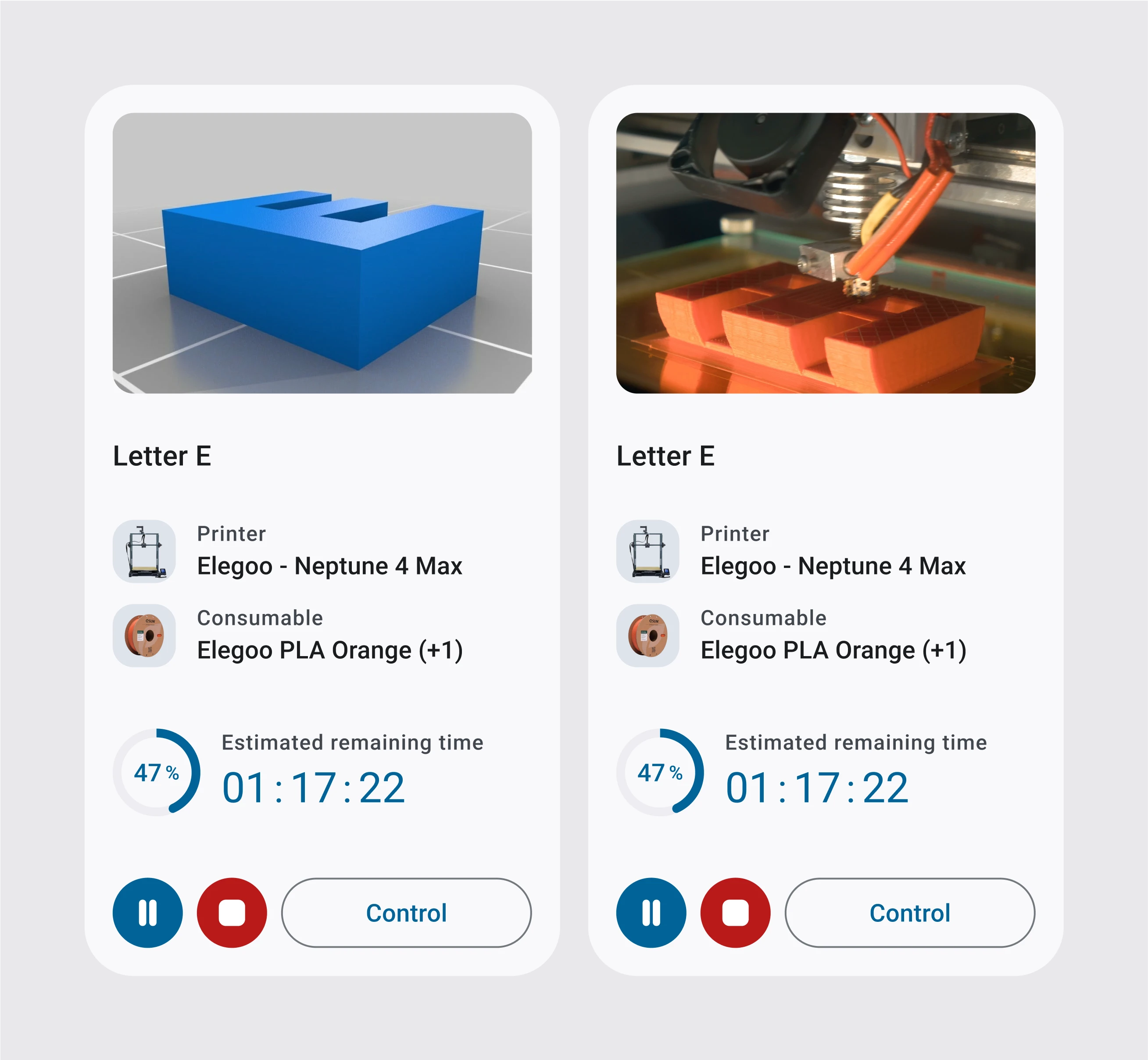 Illustration: 3D image or live view - you choose the tracking