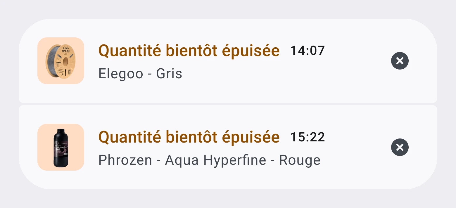 Illustration de gestion proactive des stocks : indicateurs visuels et notifications